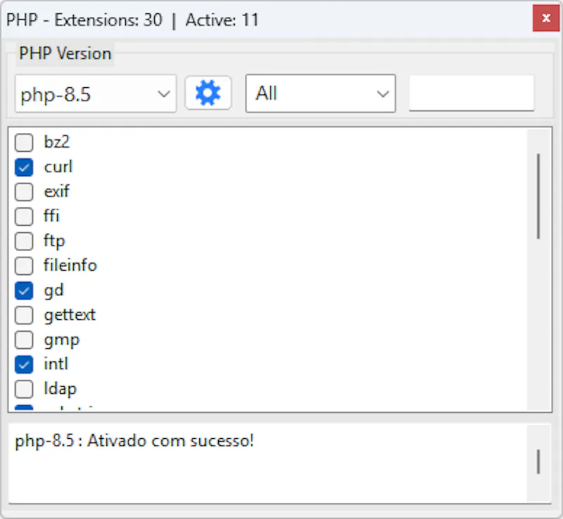 AMPulseServer screenshot 2