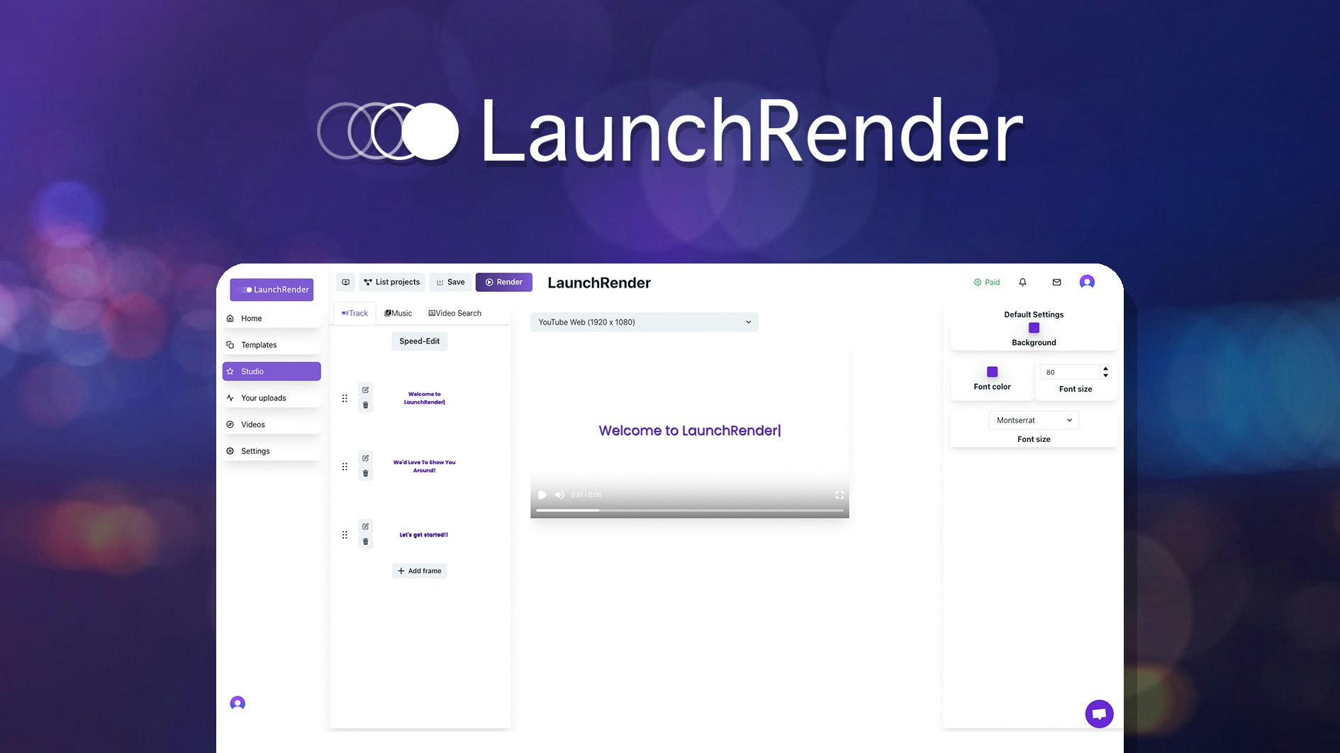 LaunchRender media 4