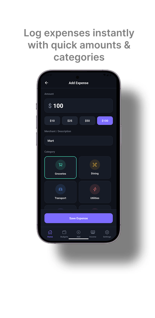 Expense Orbit - Screenshot 3 showing product features and functionality
