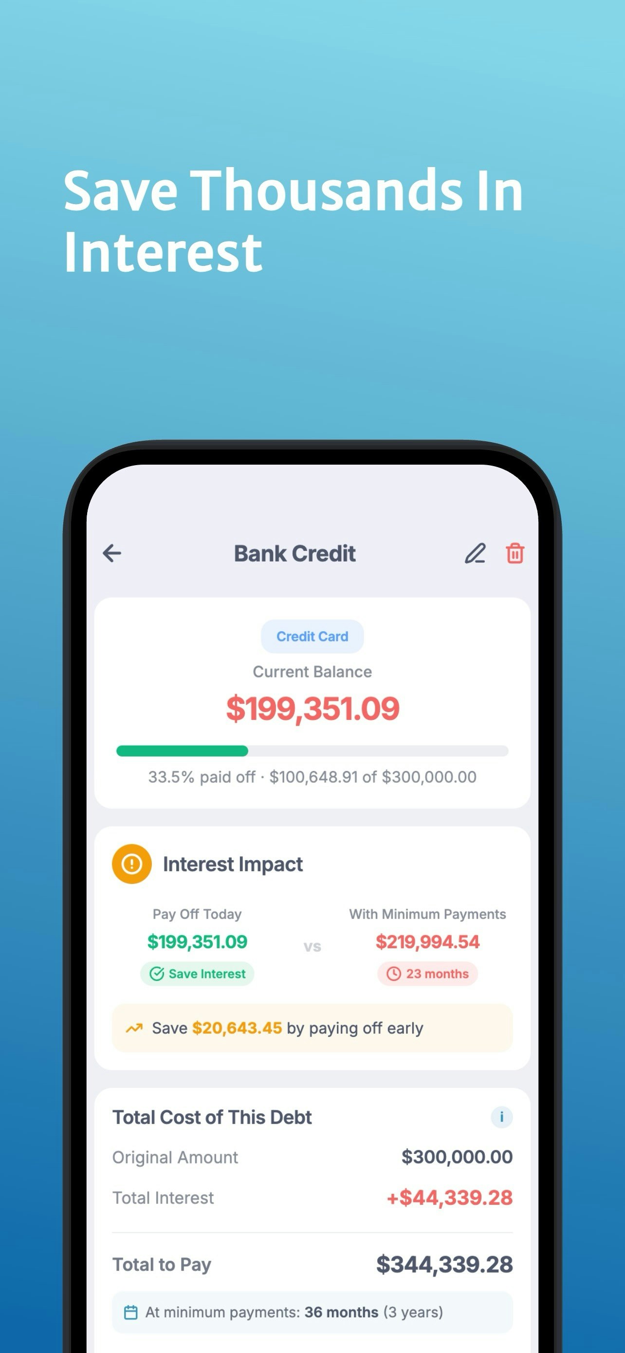 TinyDebt gallery image