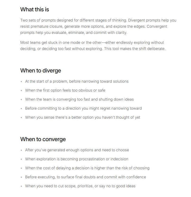 Diverge/Converge gallery image