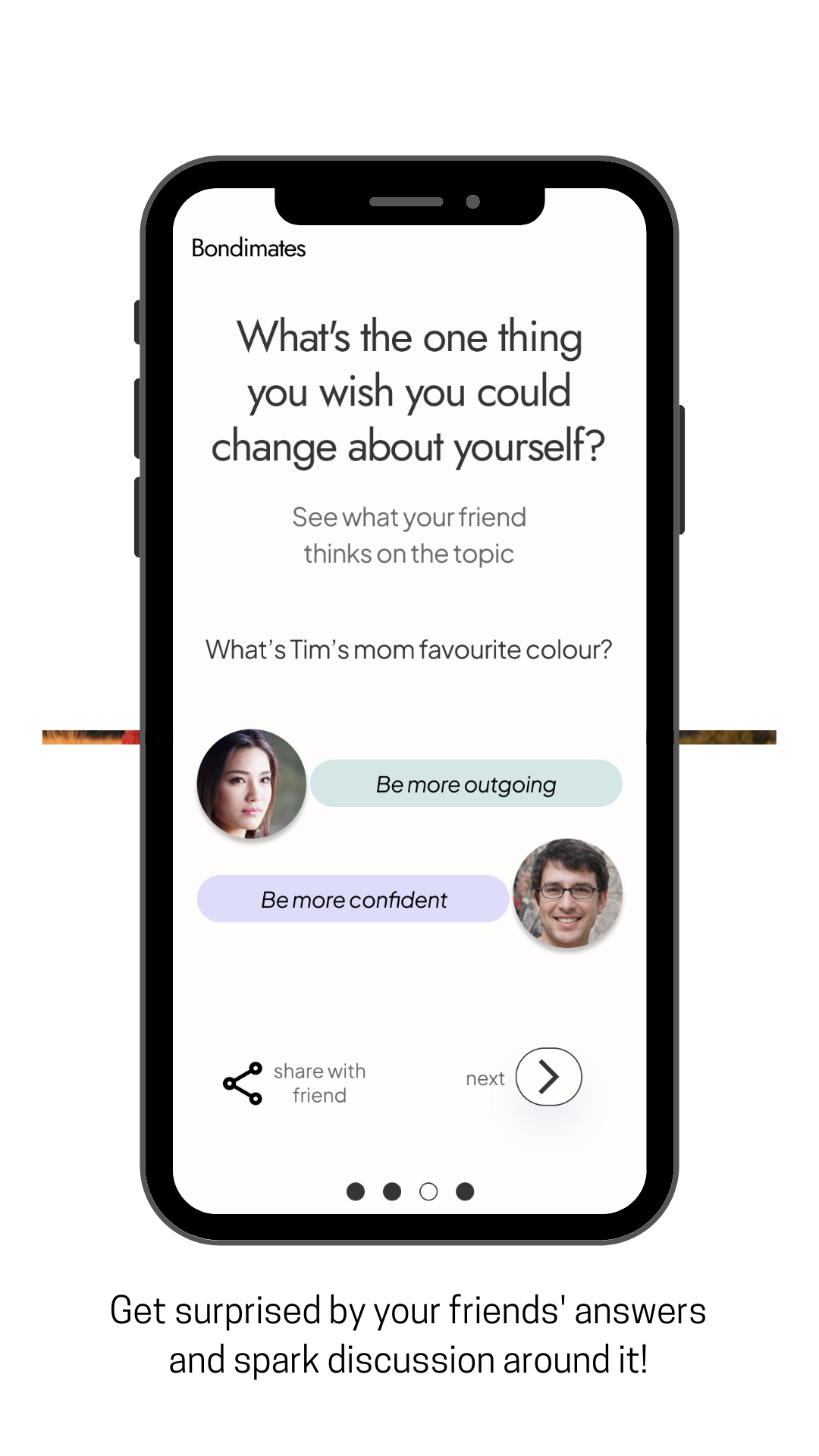 Bondimates - deep conversation starter media 3