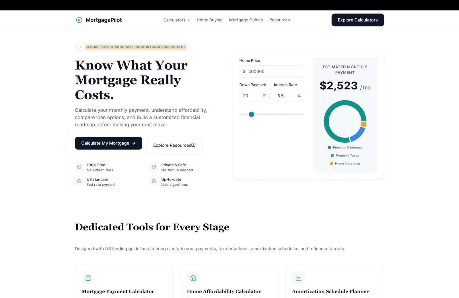MortgagePilot screenshot 1