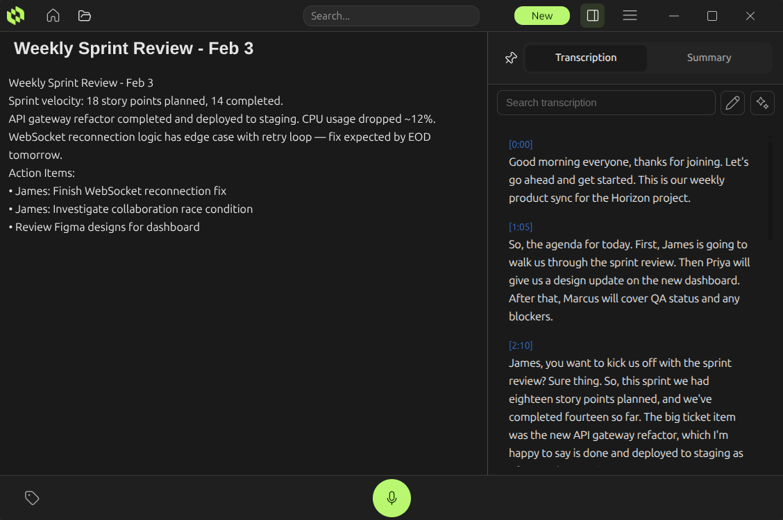 Notely - Screenshot 2 showing product features and functionality