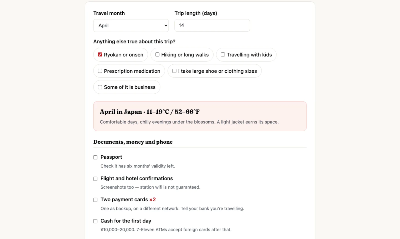 Japan Travel Planner Tools screenshot 5