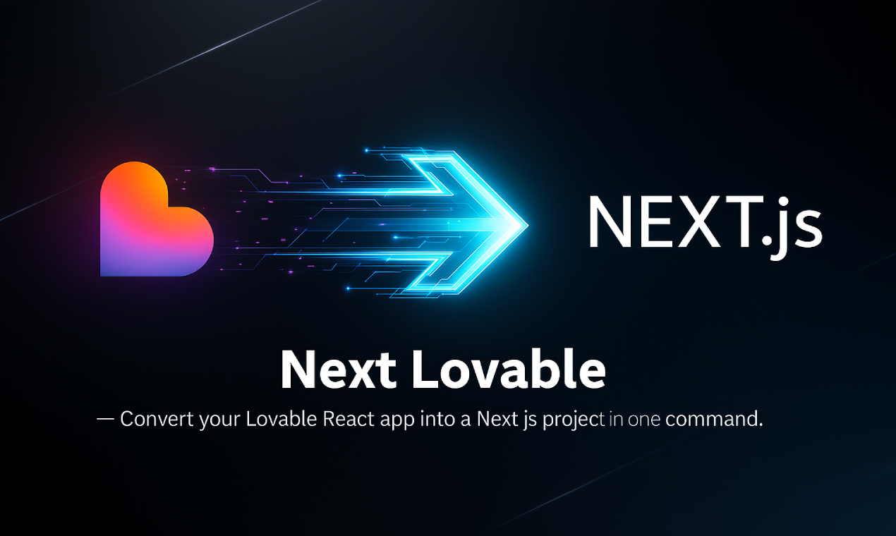 Next Lovable - Main screenshot showing features and interface