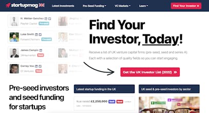 Startupmag.co.uk - Find Your Investor! gallery image