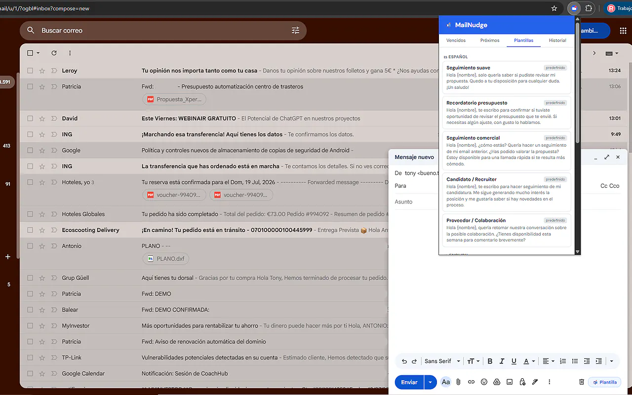 MailNudgeApp — Send. Remind. Close. gallery image