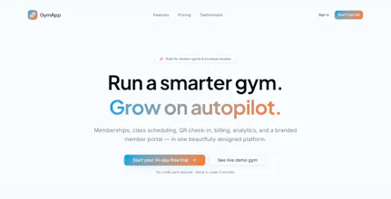 GymApp gallery image