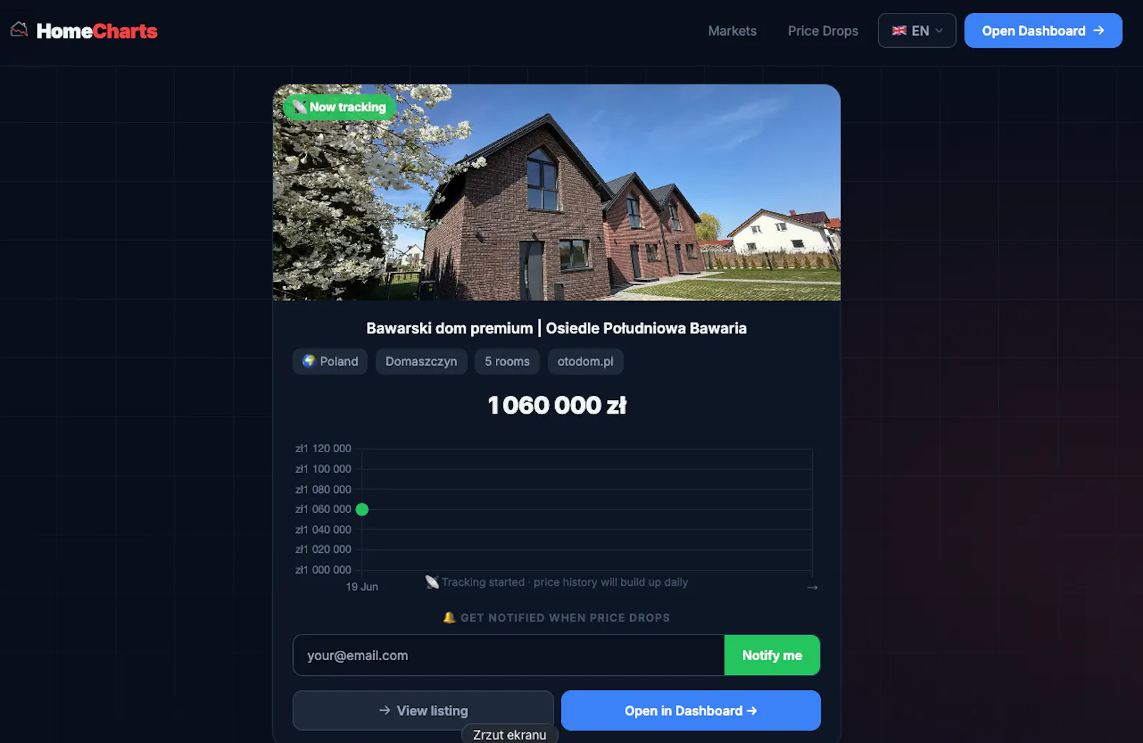 HomeCharts- Property Price Drop Tracker screenshot 3