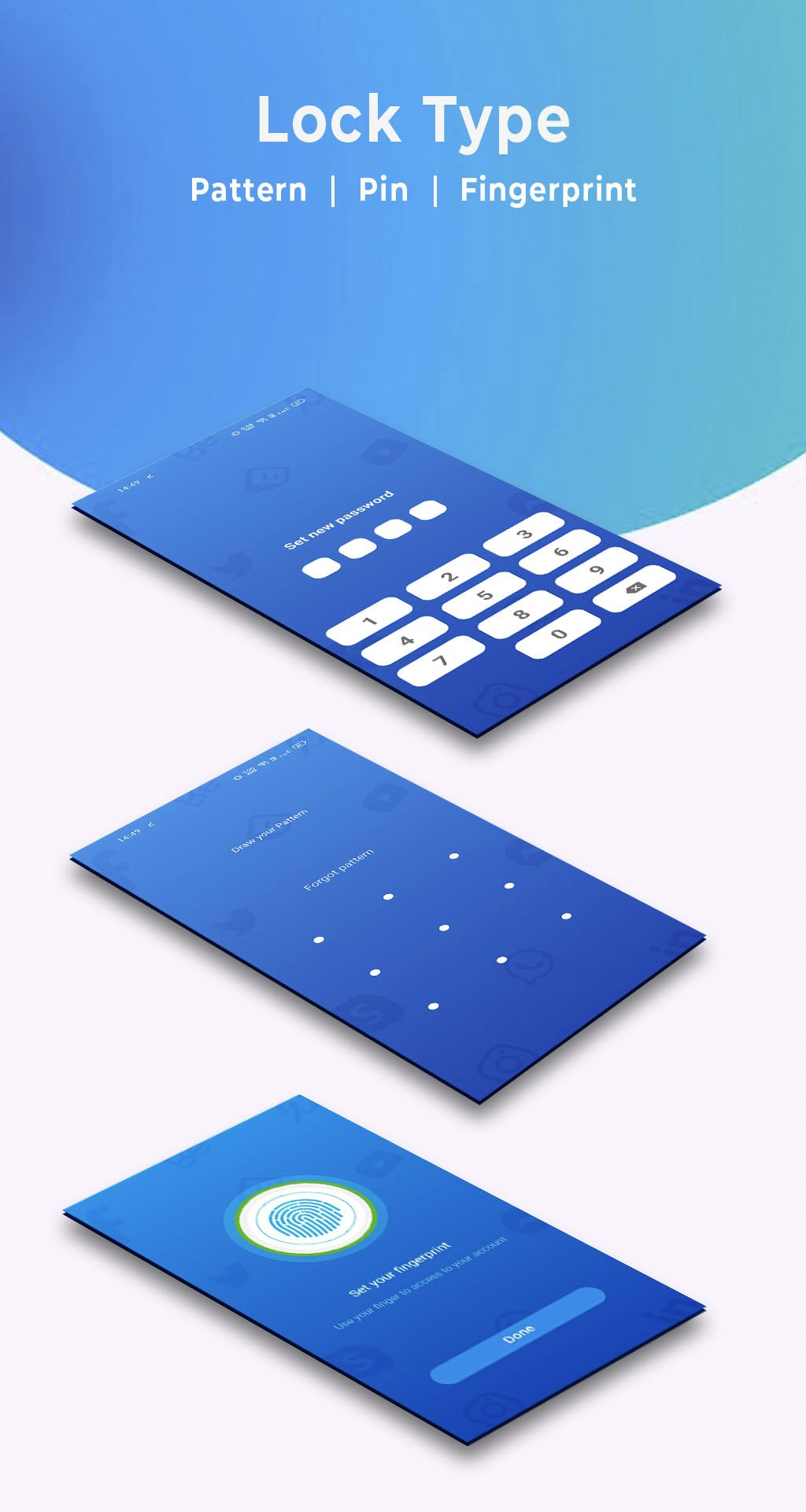 AppLock Fingerprint Hide Photo gallery image