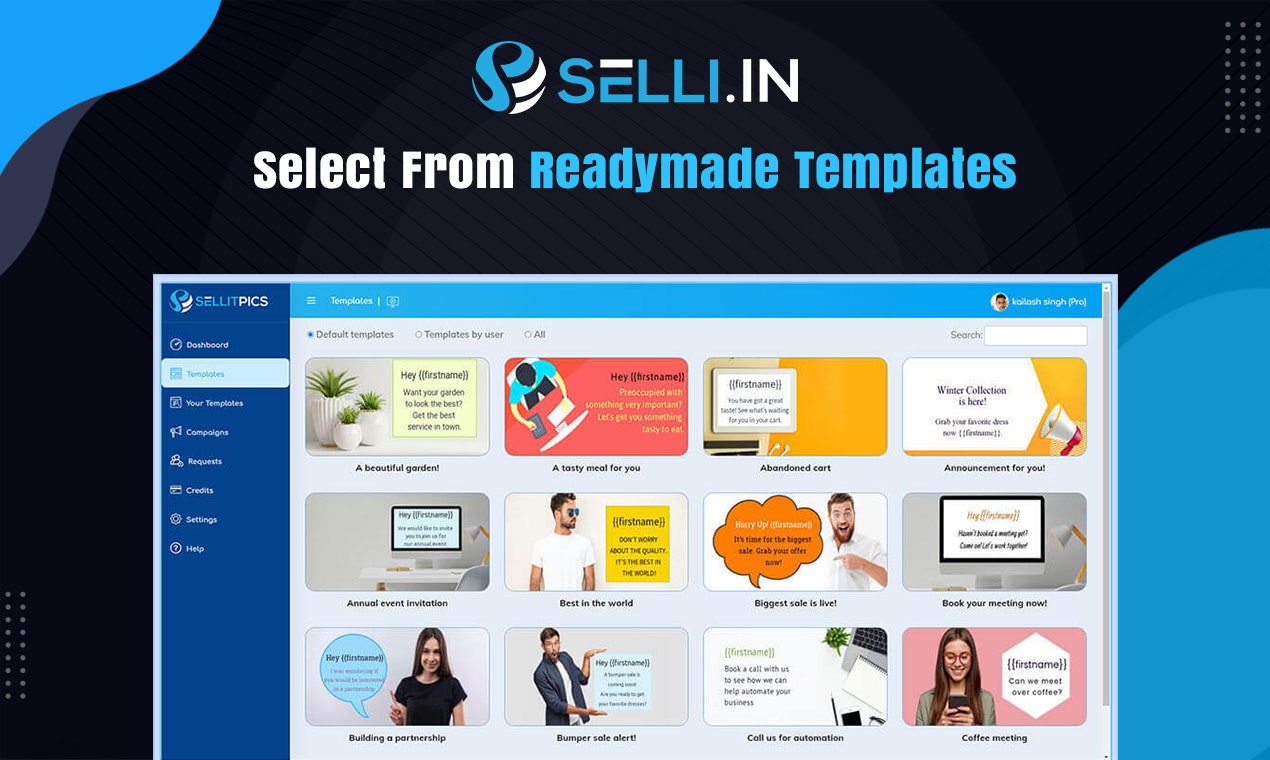 Media SELLI.IN - Tiếp thị được cá nhân hóa tiếp thị về xã hội, email và hạ cánh 6