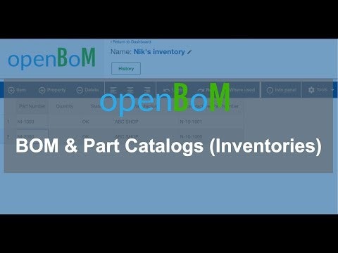 openBoM gallery image