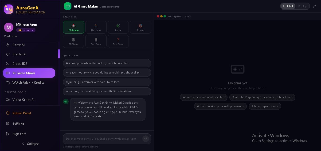 AuraGenX gallery image