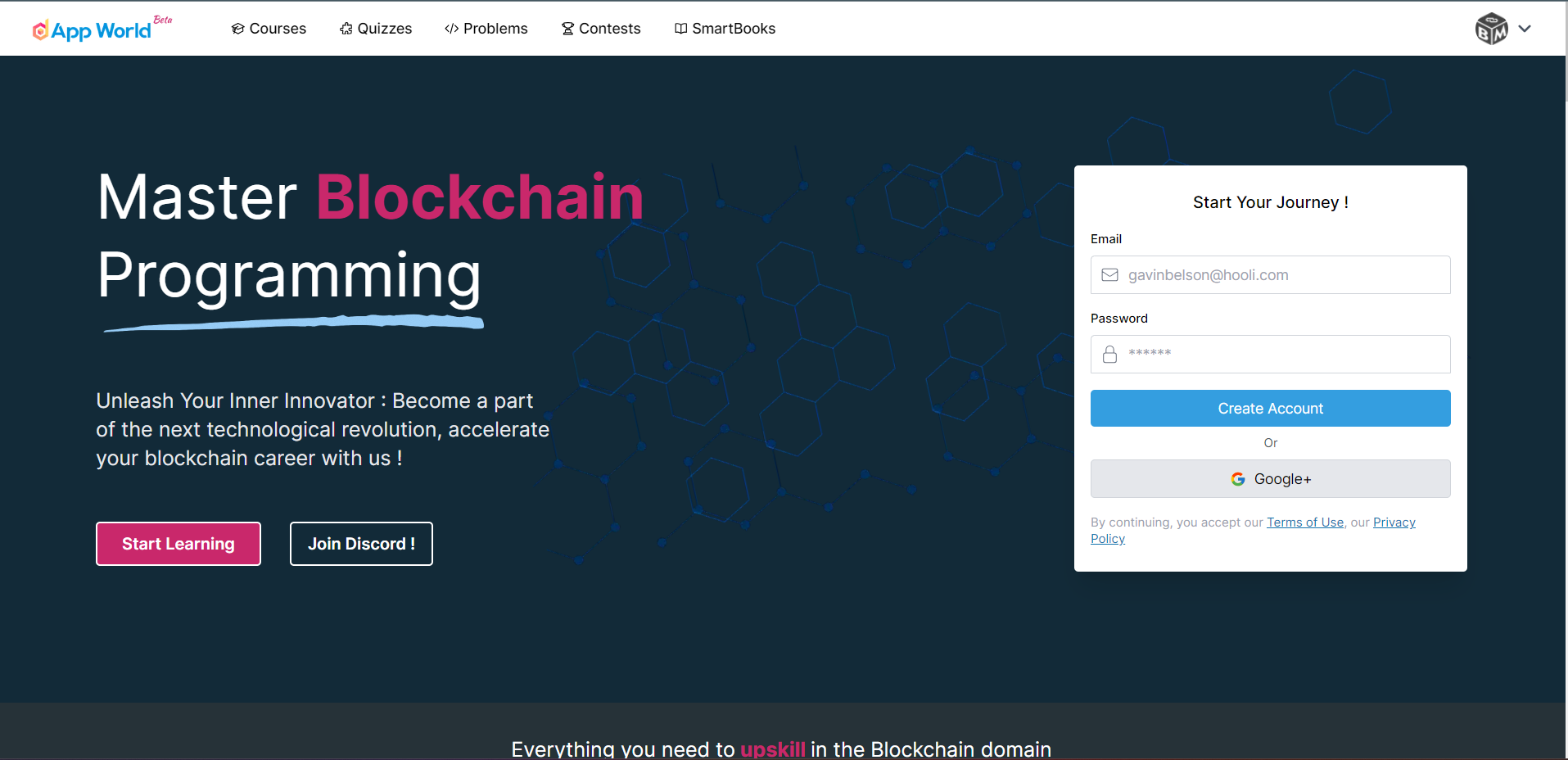 Mídia 2 de Dapp World - Uma plataforma de uma parada para dominar a programação blockchain