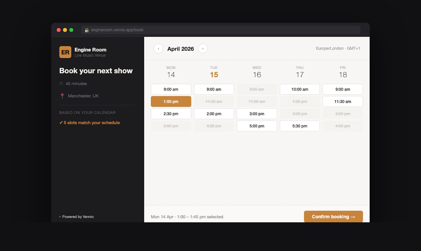 Vennio screenshot 2