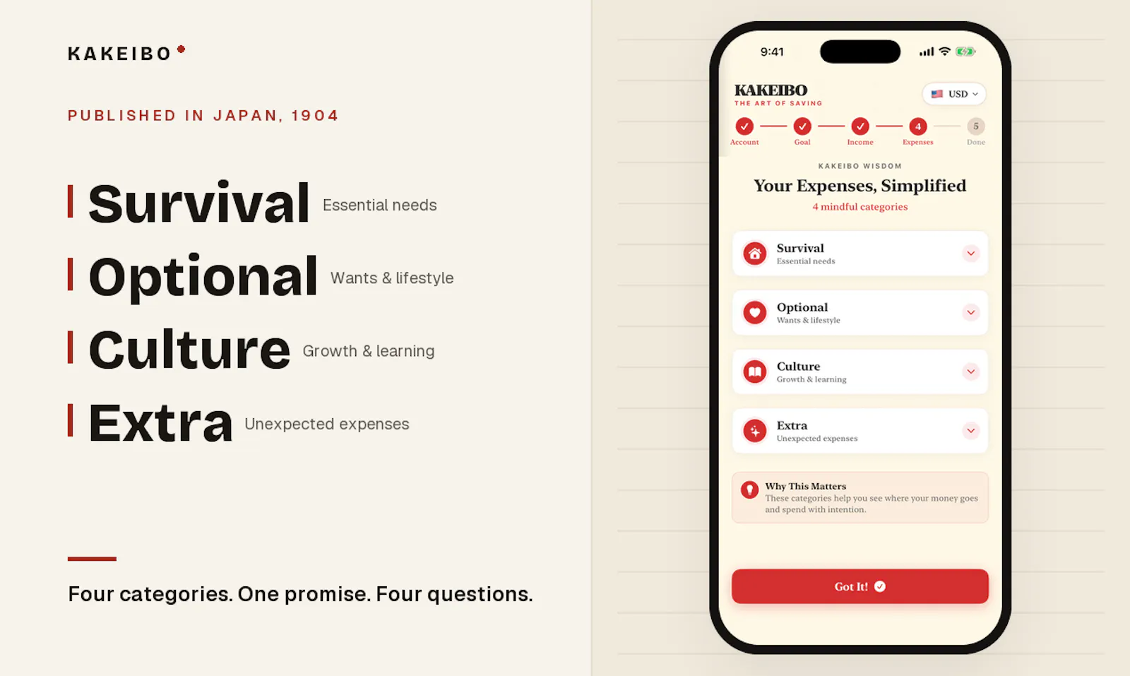 Kakeibo: Goal & Budget Planner screenshot 1