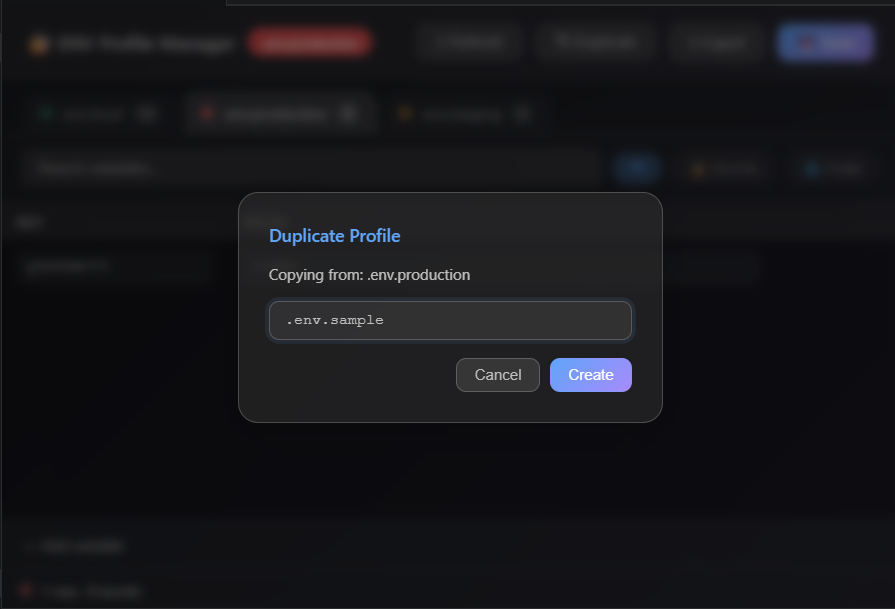 ENV Manager gallery image