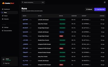Crawlee Cloud gallery image