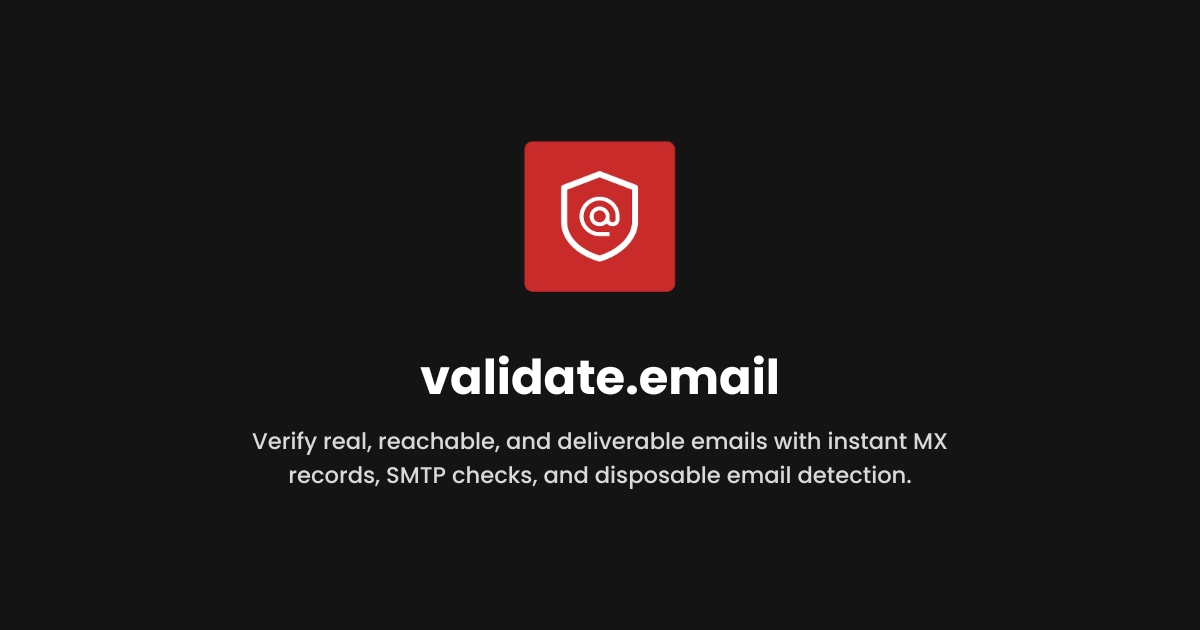 Validate Email – 100% Free & Private media 1