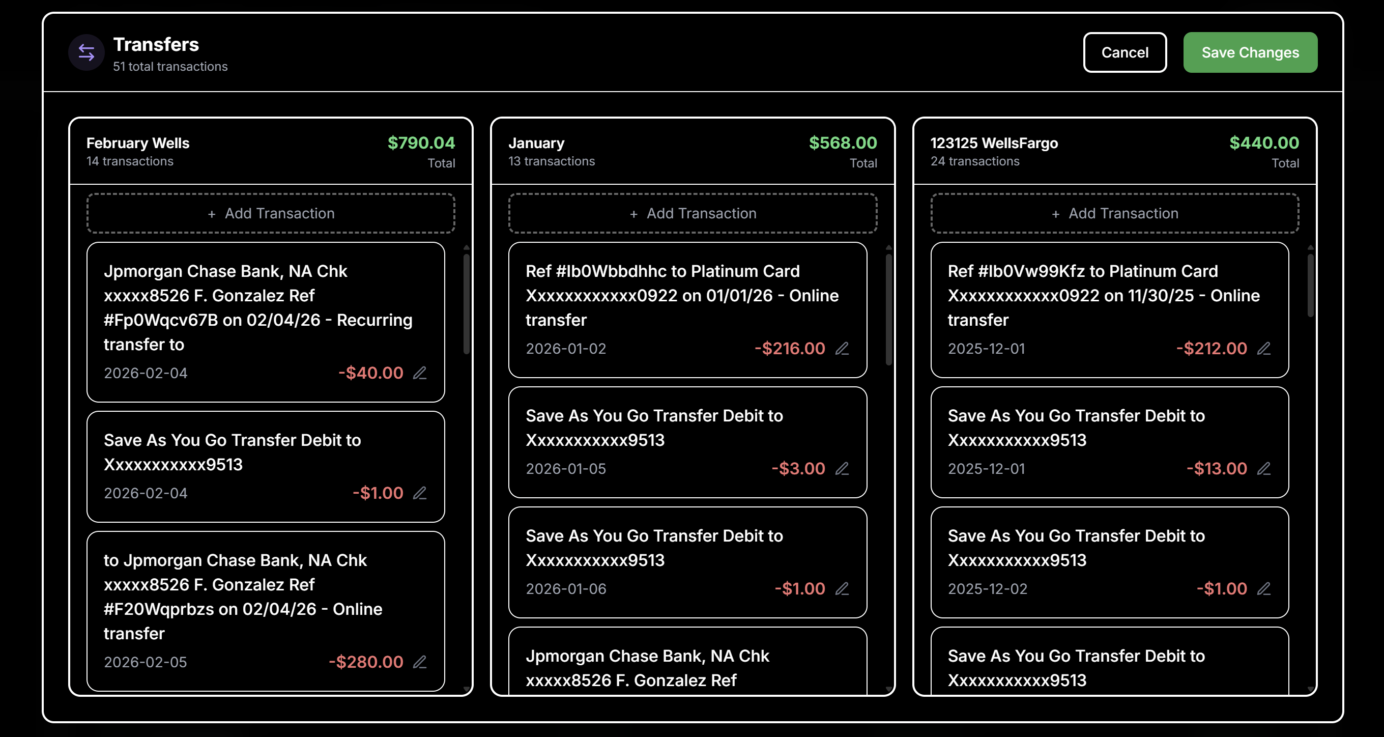 Compare Bank Statements Instantly gallery image
