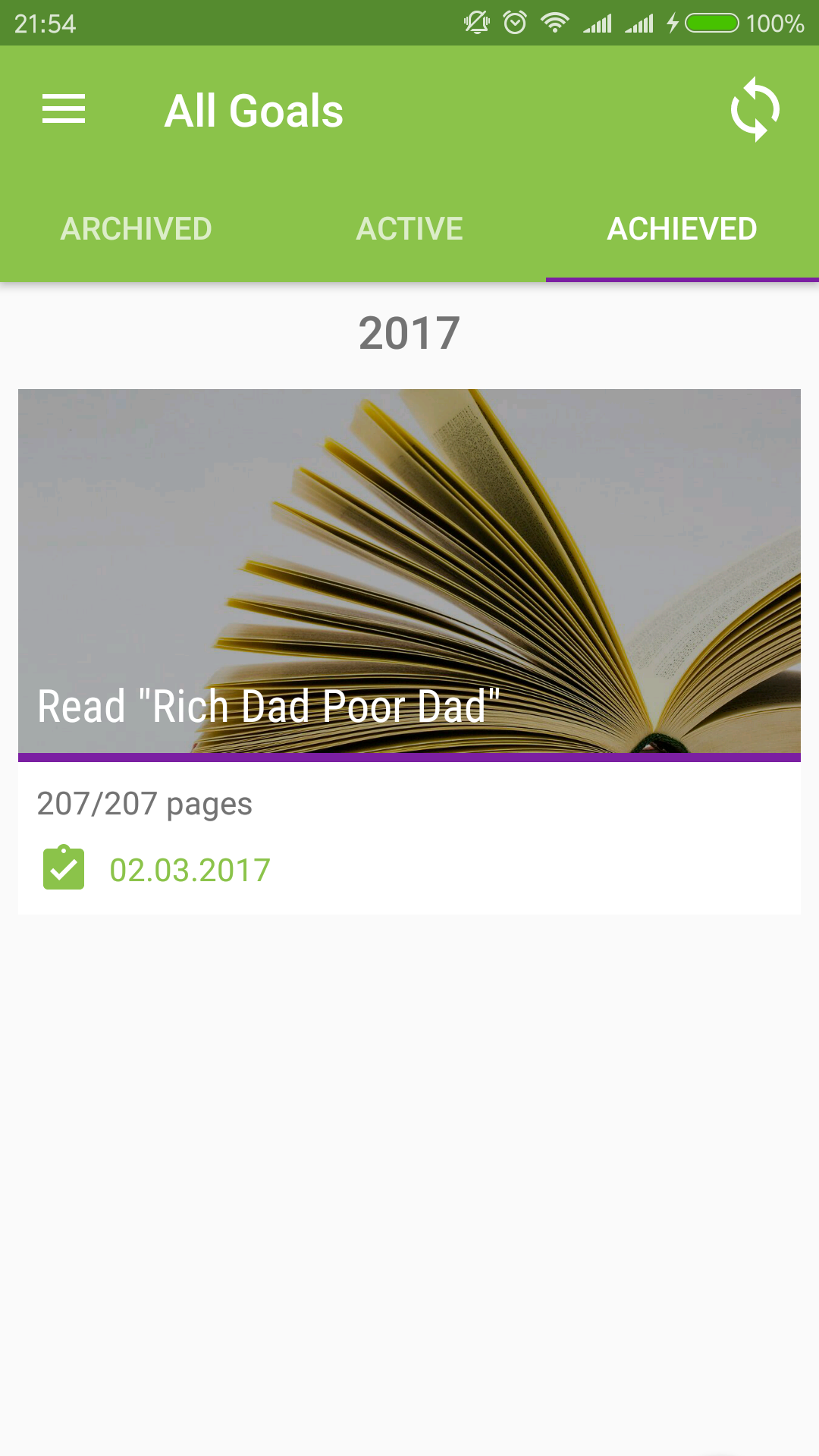Progressor - Goal Progress Tracker gallery image