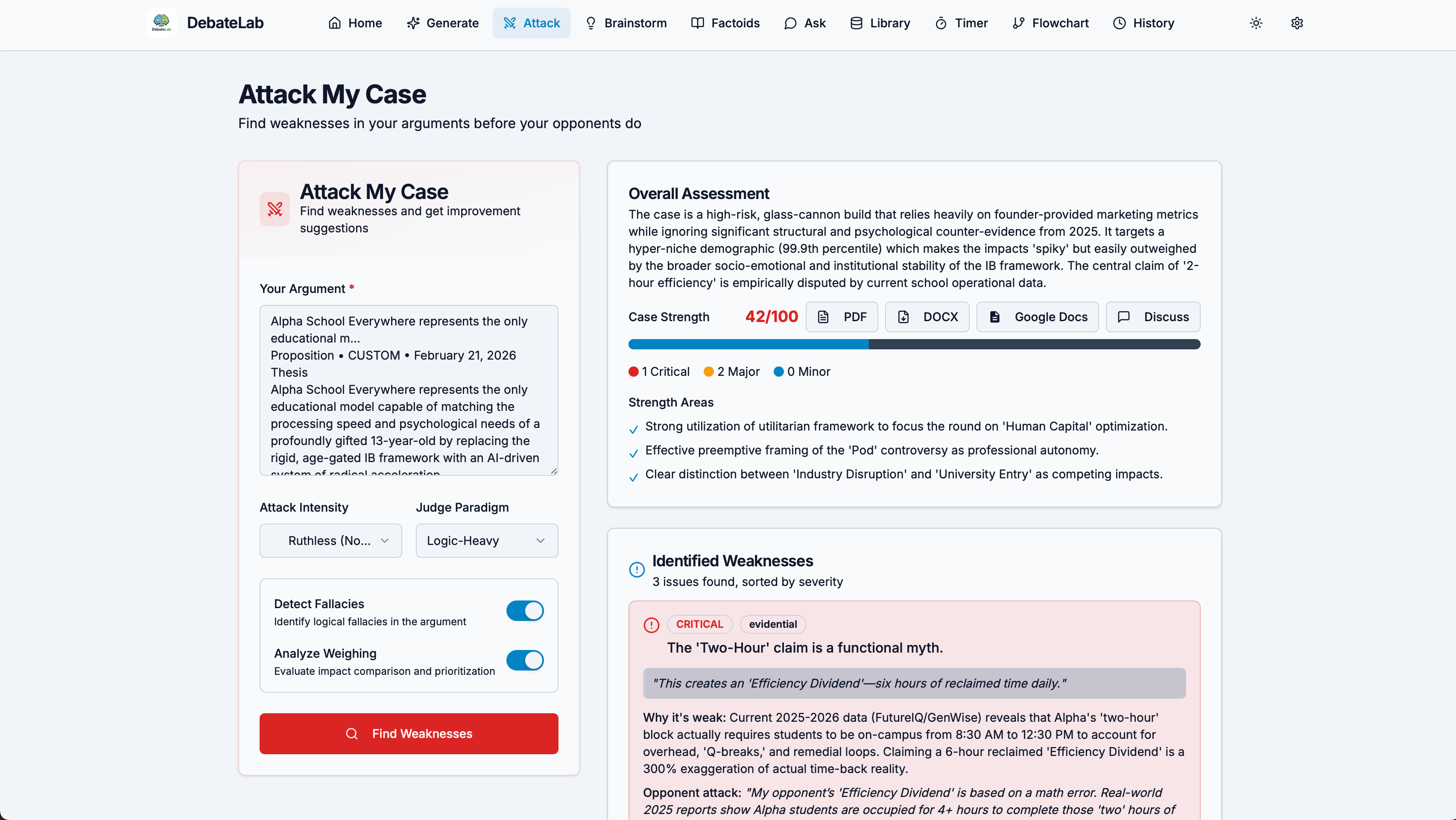 DebateLab gallery image