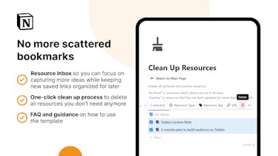 Notion Online Resource Manager gallery image