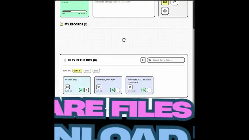 UnlimBox screenshot 1 (video preview)
