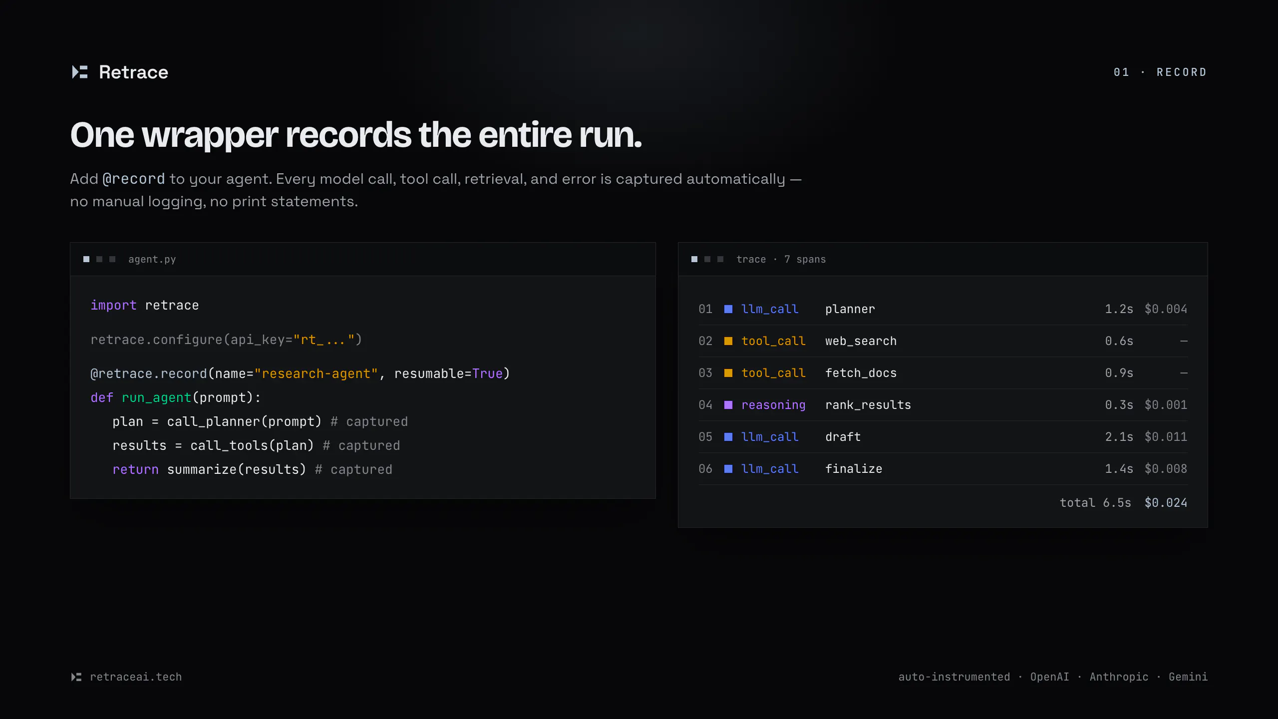Retrace gallery image