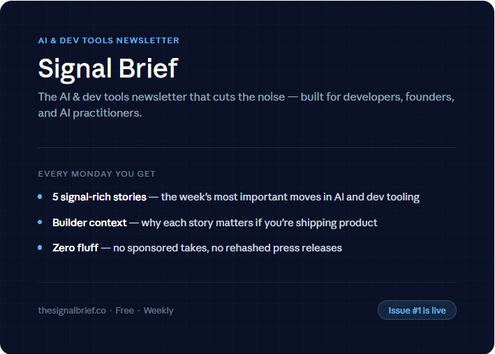 Signal Brief gallery image