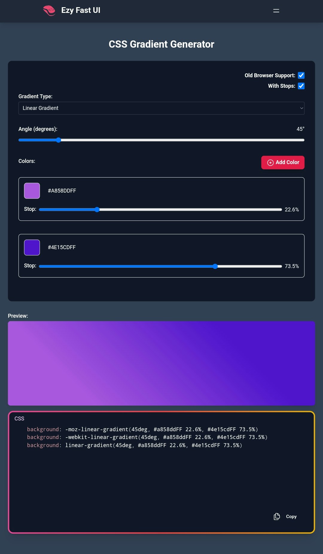 Ezy fast ui media 4