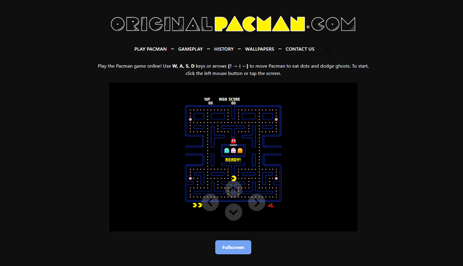 Mídia 2 de Pac-man - Jogue o jogo do Pacman online!