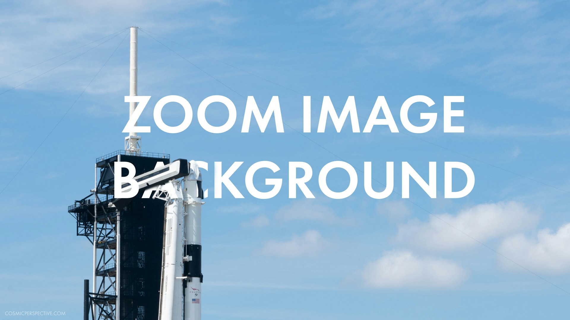 Real Rocket Virtual backgrounds for Zoom gallery image