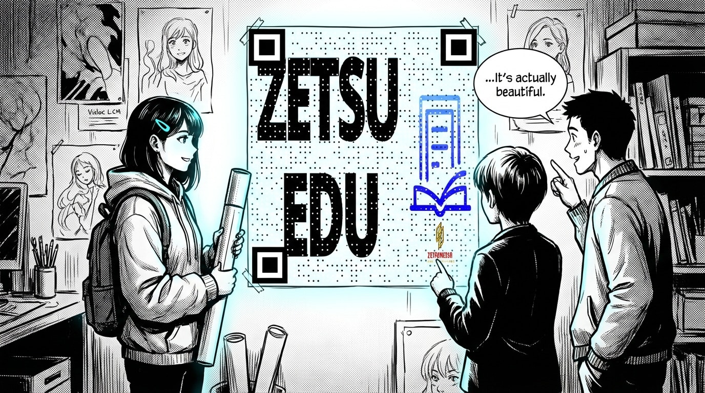 Zetsu AI QR CodeZ - Screenshot 4 showing product features and functionality