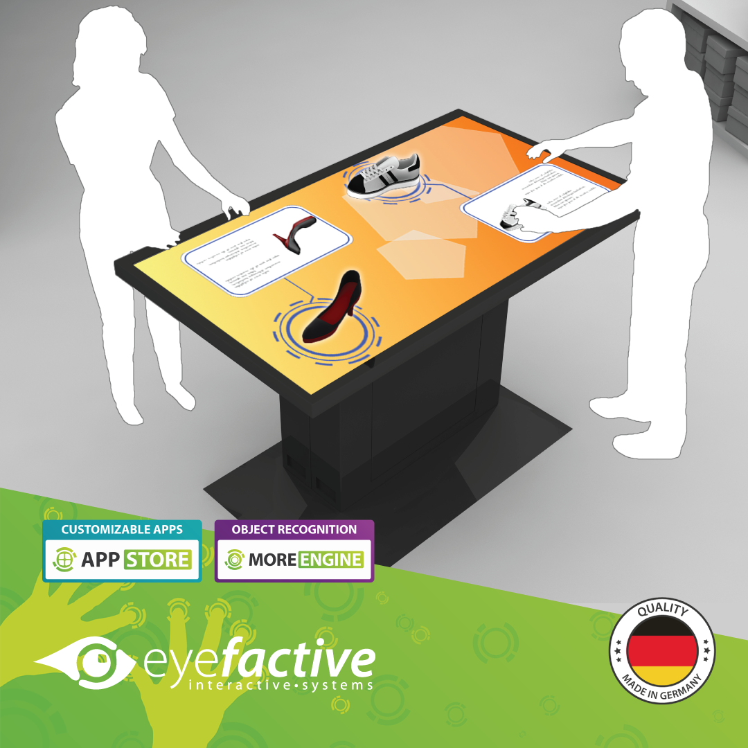 Taurus Touch Table - Премиальная сенсорная таблица с распознаванием объекта медиа 4