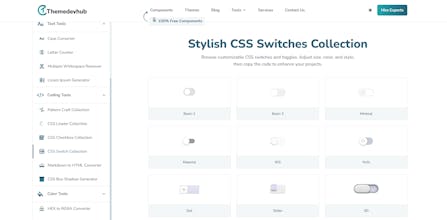 CSS Switch Collection gallery image