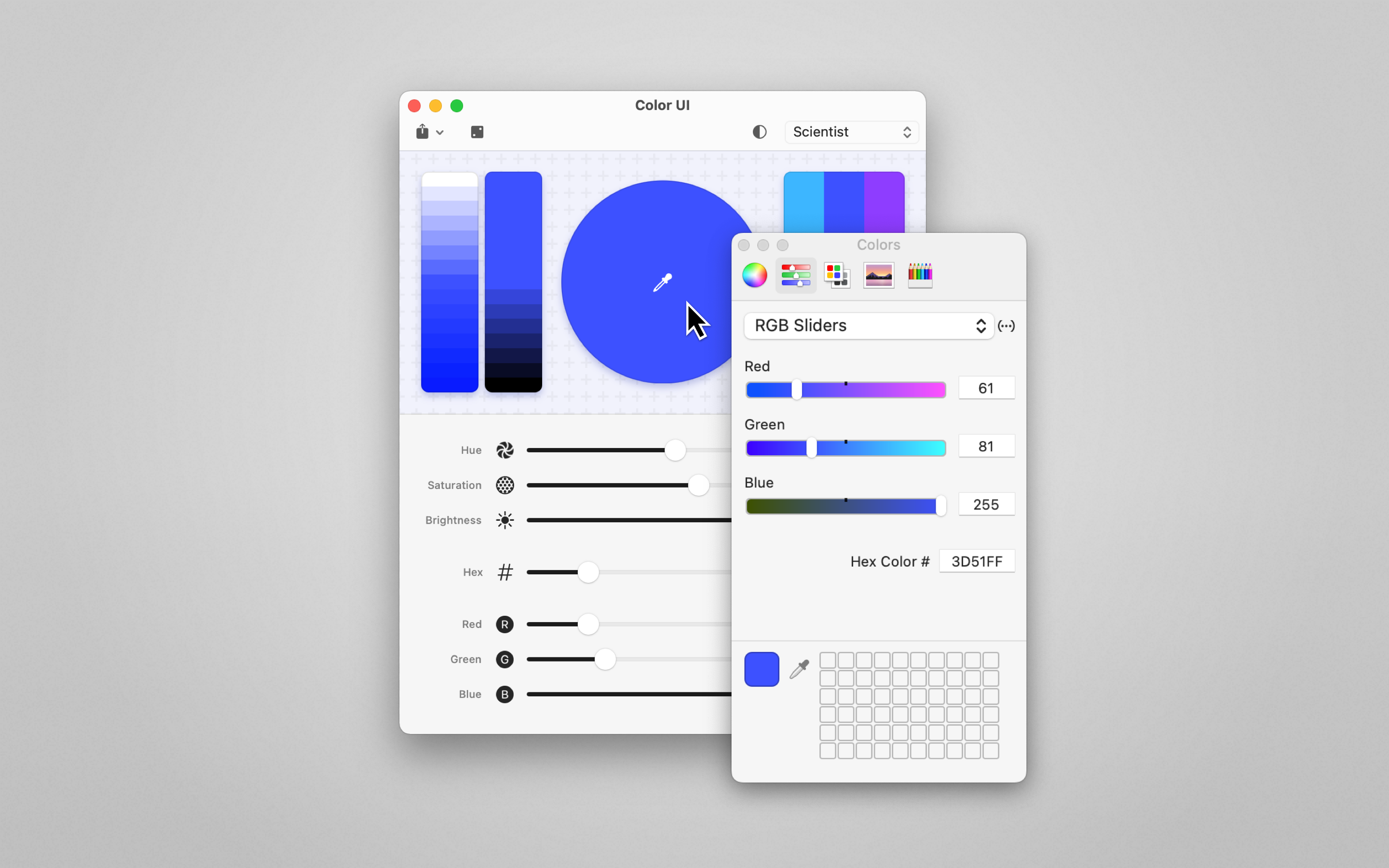 Color UI gallery image