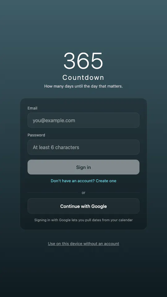 Countdown gallery image