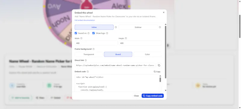 SpinWheelPlus screenshot 9