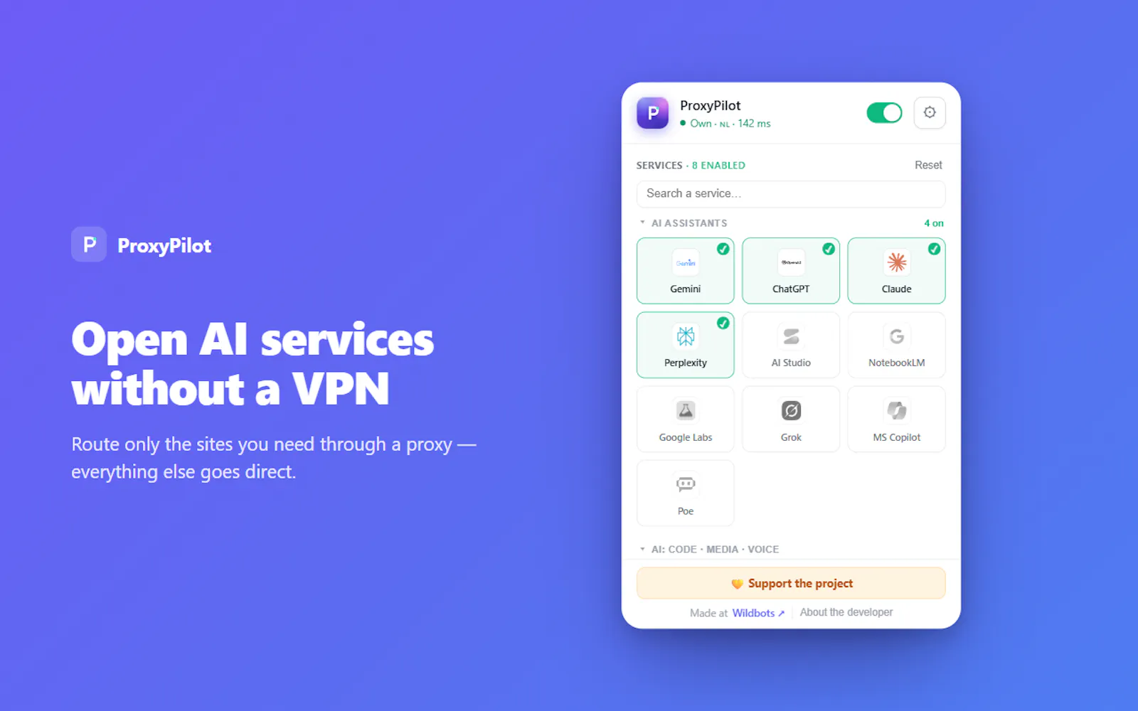 ProxyPilot screenshot 3