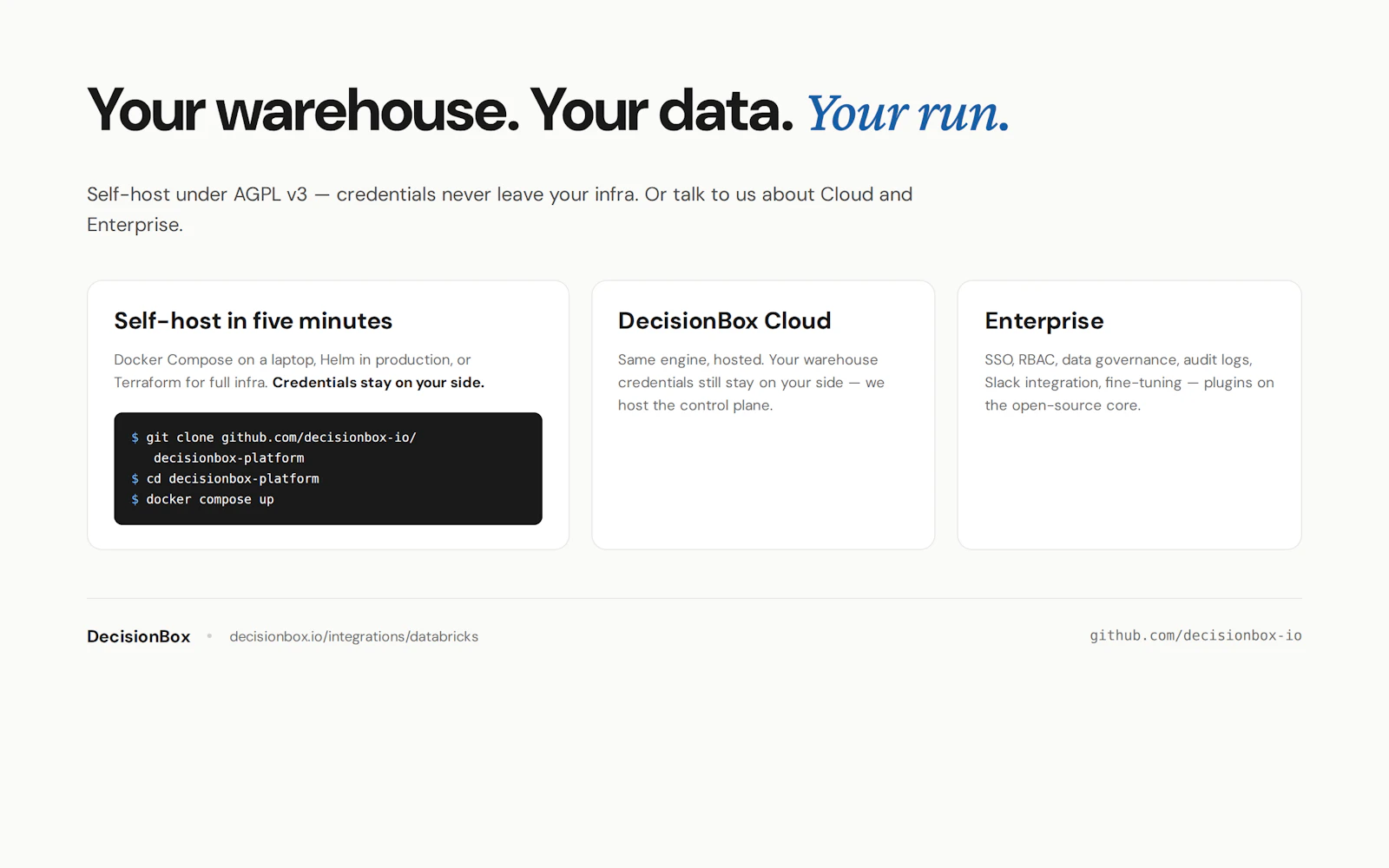 DecisionBox for Databricks screenshot 6