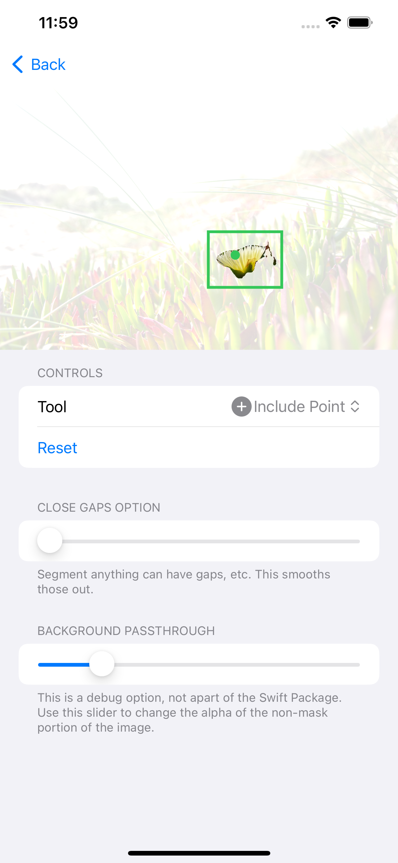 Média Swift-SegmentAnything 2