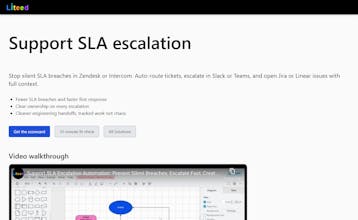 Support SLA Escalation Automation gallery image