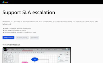 Support SLA Escalation Automation gallery image