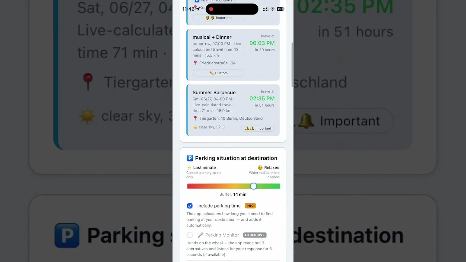 Never Too Late – Leave on Time screenshot 1 (video preview)