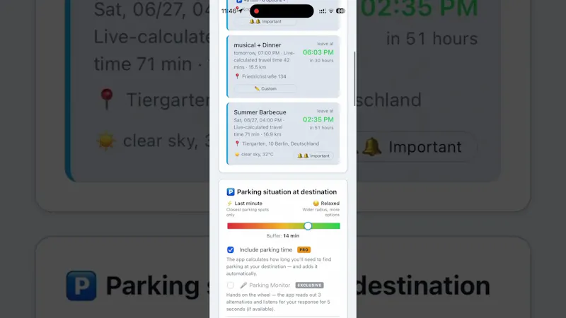Never Too Late – Leave on Time screenshot 1 (video preview)