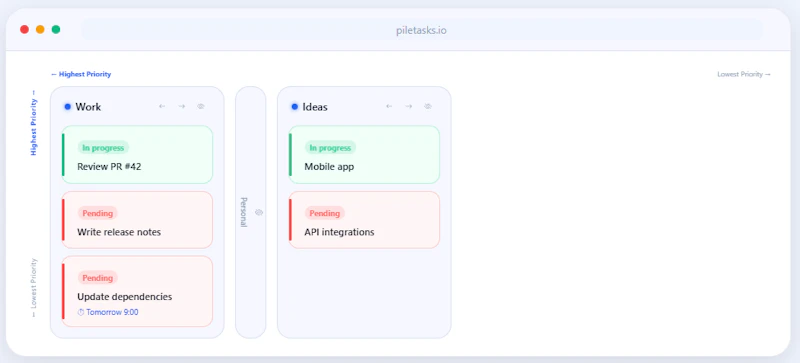 piletasks.io screenshot 3