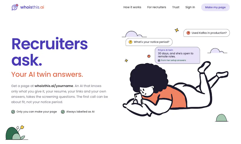 whoisthis.ai screenshot 1
