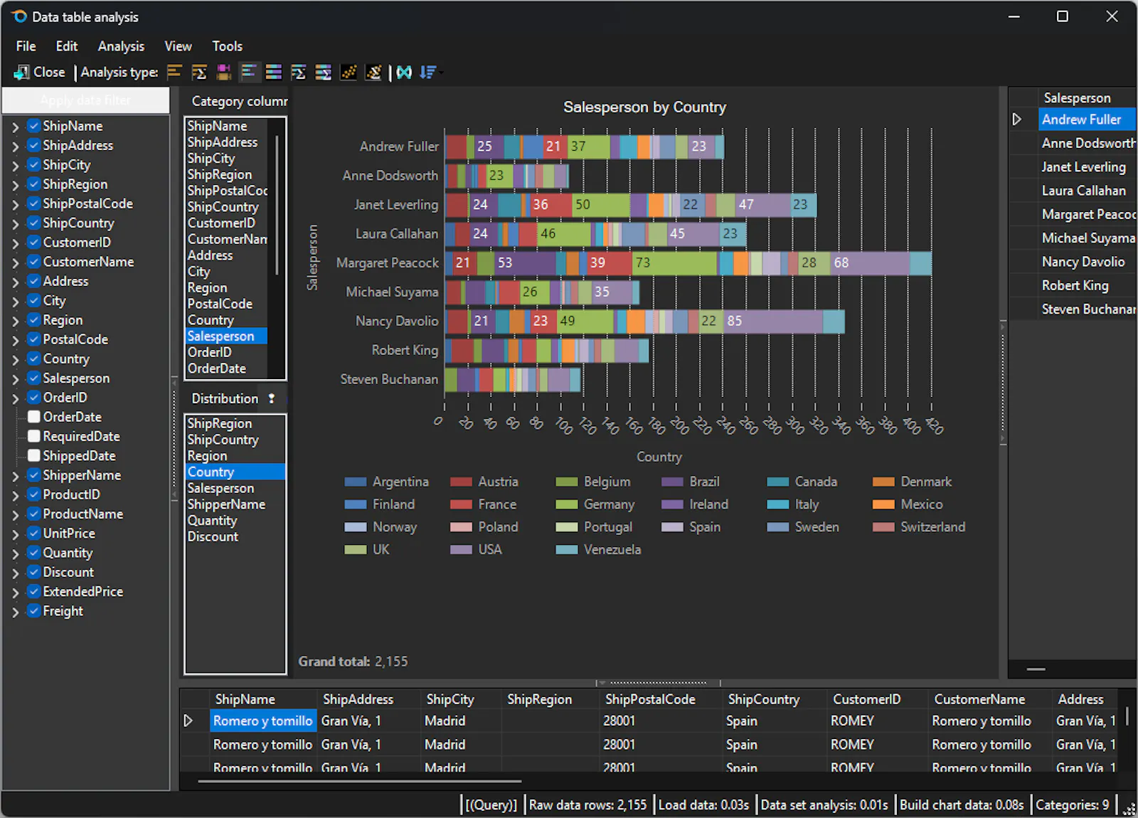 Sherlock Data Suite screenshot 3